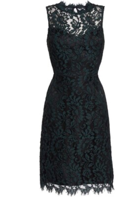 Eliza J Green & Black High Neck Lace Sheath Dress Cocktail Dress SIZE 8, NWT | eBay Eliza J Green & Black High Neck Lace Sheath Dress Cocktail Dress SIZE 8, NWT | eBay