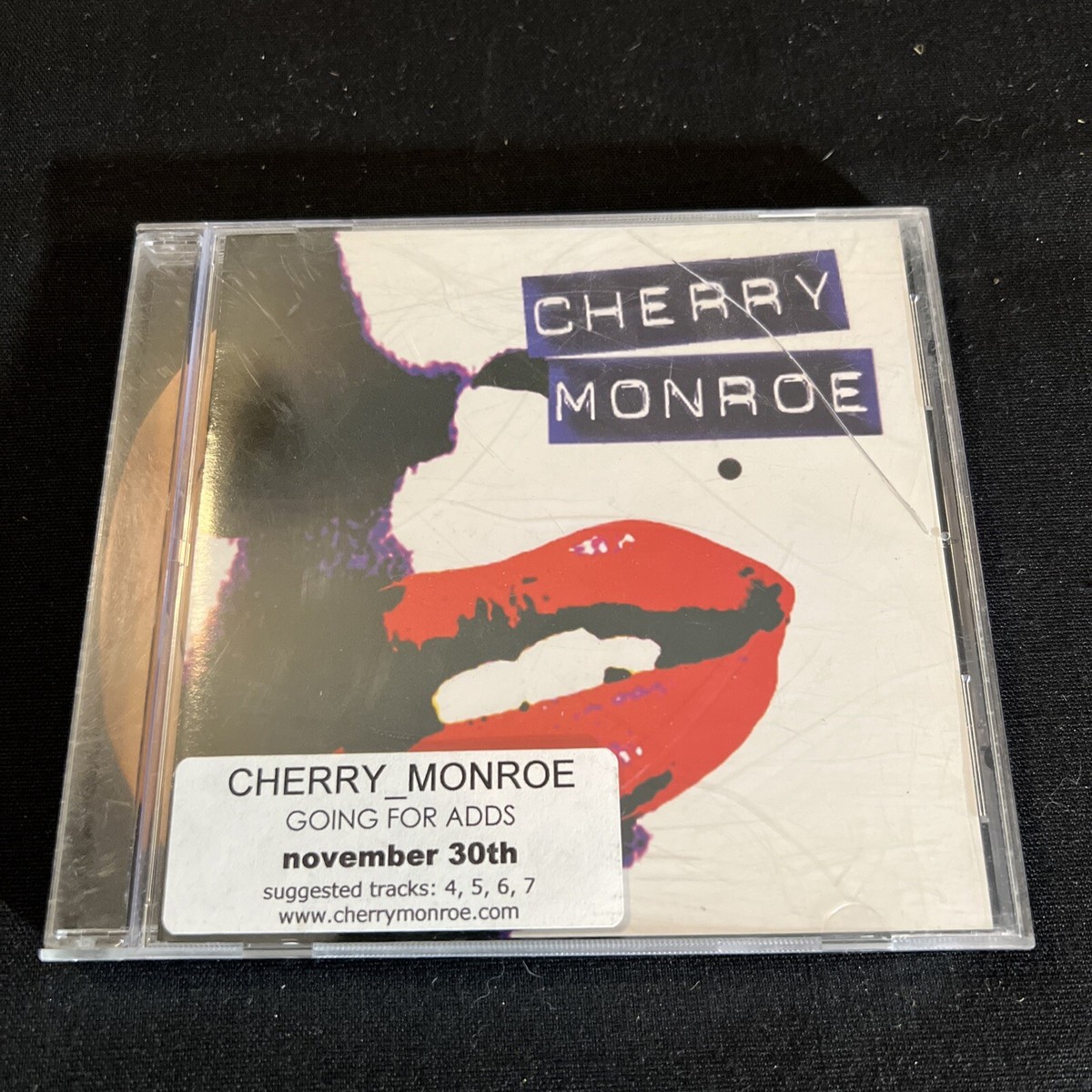Cherry Monroe by Cherry Monroe (CD, 2004) Hype Sticker Rare HTF Cherry Monroe by Cherry Monroe (CD, 2004) Hype Sticker Rare HTF