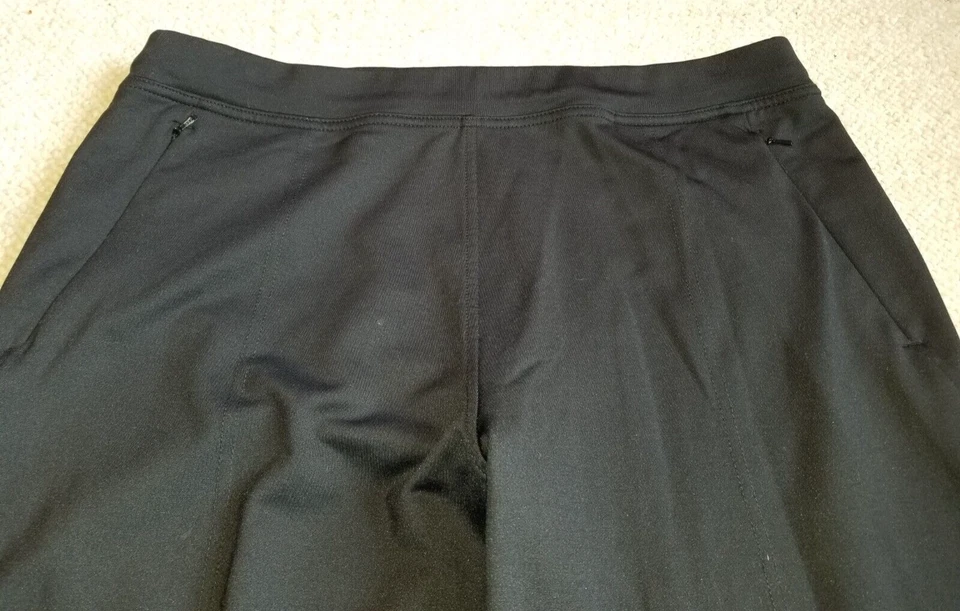 Pantalones Mujer-SAHALIE-Negro Nylon Tejido Elástico Rendimiento Bolsillos con Cremallera-MT Foto 2 de 4