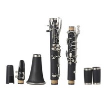 ABS 17 key bB Flat Tenor Double Barrel Clarinet Woodwind