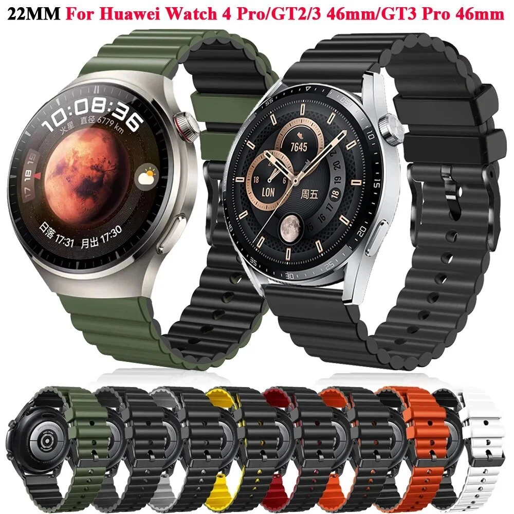 22mm Silicone Strap Band For Huawei GT4 Watch 4 Pro GT 2 3 GT2 GT3