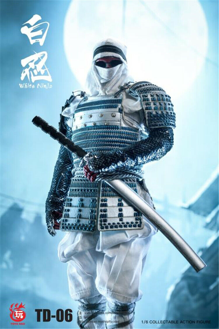 TOYSDAO TD-06 Japan White Samurai 1/6 Scale Action Figure TOYSDAO TD-06 Japan White Samurai 1/6 Scale Action Figure