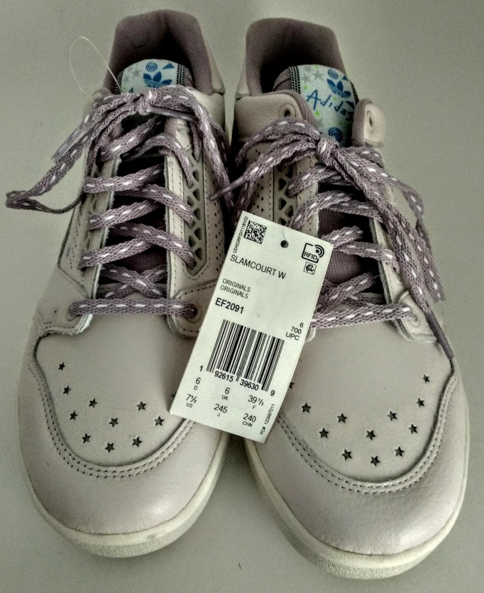 ADIDAS SLAM COURT ORIGINALS LOW TOP LACE UP SNEAKER SHOES SIZE 7.5