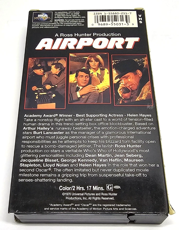 Airport VHS 1992 & Airport 1975 VHS 1987 - Image 4 of 4