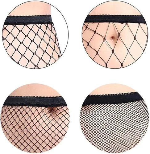 NETZSTRÜMPFE STRUMPFHOSE SEXY MODE DAMEN LADY NETZ NETZ HIGH WAIST TIGHTS - Bild 9 von 25