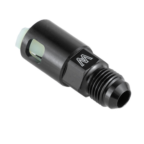 Sell T-6061 Aluminum -8AN Fuel Adapter Fitting To 5/16 GM Quick Connect LS Male BLACK In CA - Foto 2