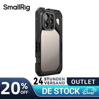SmallRig iPhone 15 Pro Phone Cage Mobile Video Cage for iPhone 15 Pro -Outlet
