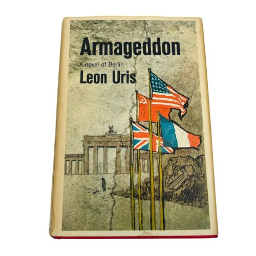 Armageddon A Novel of Berlin By Leon Uris HC W/ DJ 1st Edition 1964 - Afbeelding 1 van 5