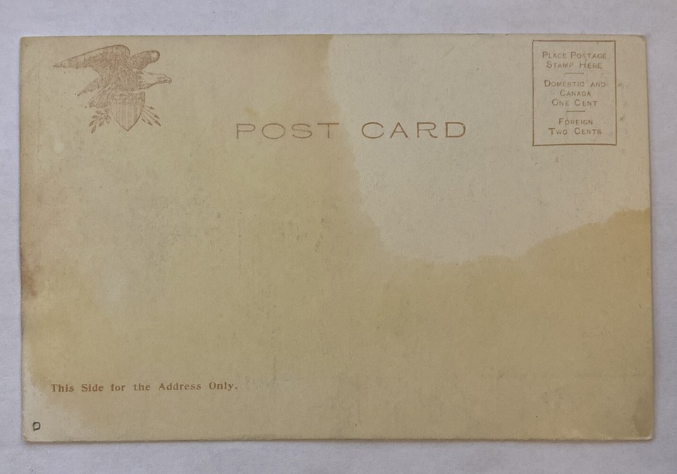 Vintage Postcard, Undivided Back, Unposted, View of Eutaw Place