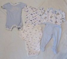 Baby Boy lot One piece and PJ size 3-6 Months