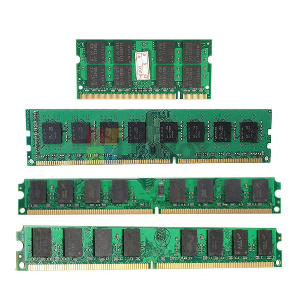 2GB/4GB Memory RAM DDR3 PC2-5300/U 667/800/1600MHZ 200/240Pin PC Desktop Memory - Image 2 of 4