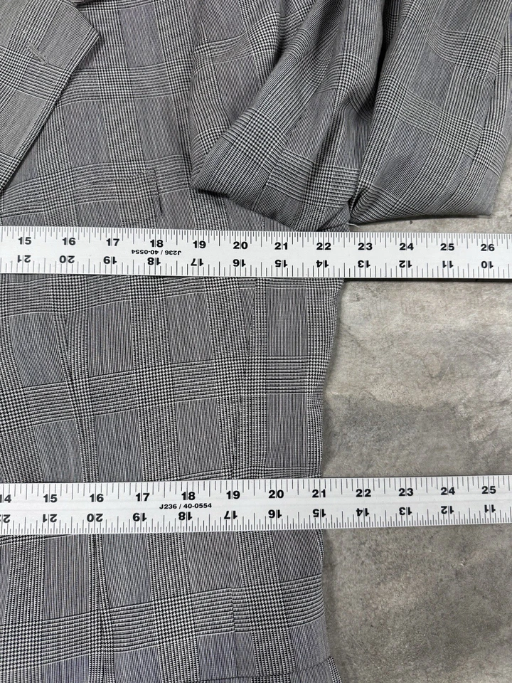 Chaqueta Blazer Vintage Aquascutum Talla 44 (leer) Pata de gallo a cuadros Saks quinta lana Foto 2 de 4