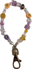Urban Outfitter Charm Beaded Key/ID/ Phone Wrist Lanyard