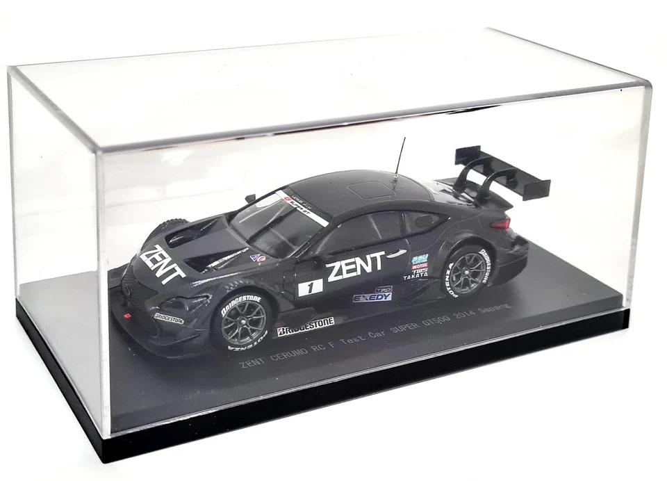 Ebbro 1/43 Lexus RC F Zent Cerumo Sepang Test Car GT500 Diecast Model Car - Image 3 of 4