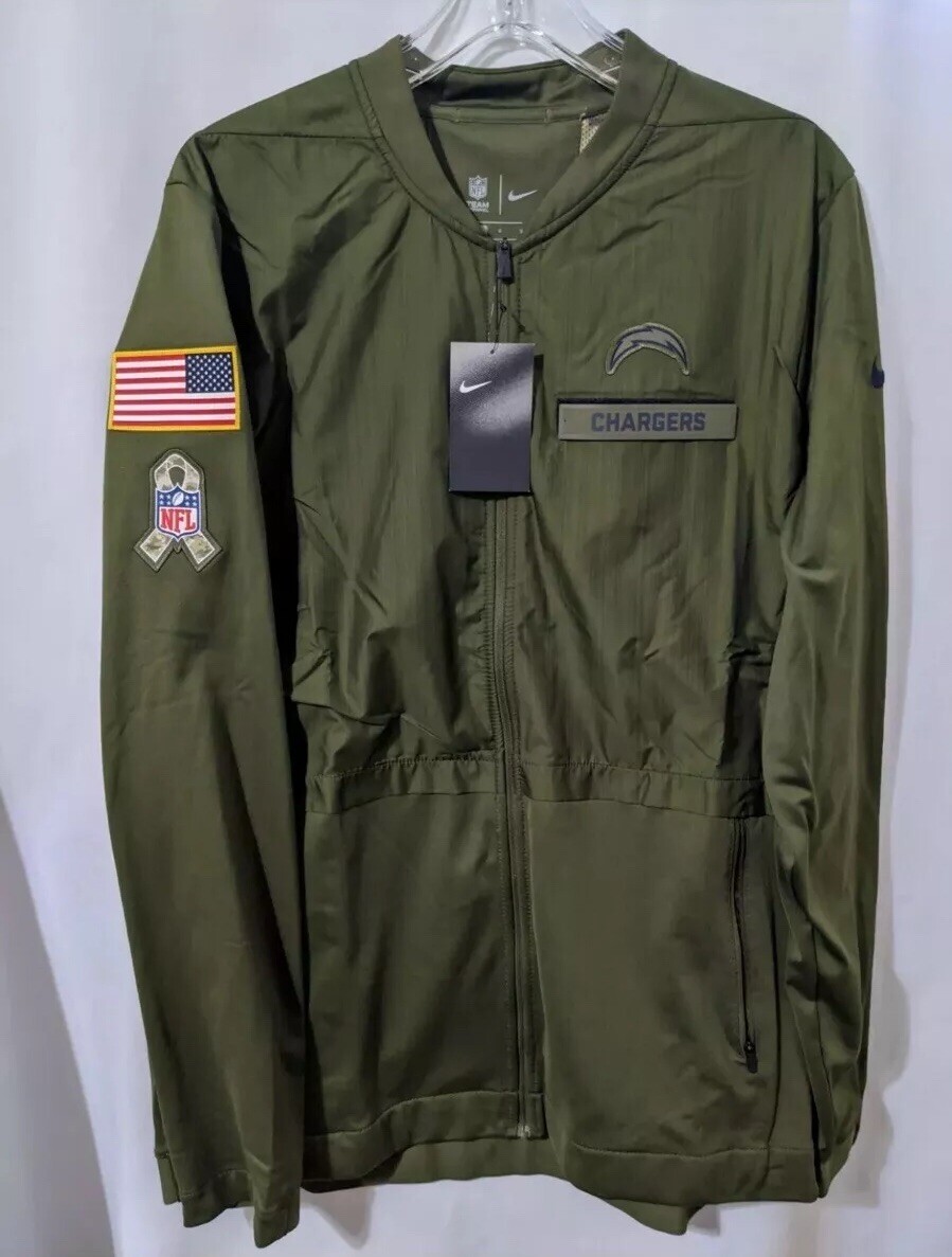 chargers salute to service jacket