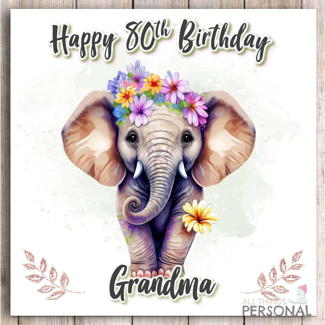 Personalised Birthday Card Great Grandma Mum Nanny Nannie Nana 60th 70th 80th 90
