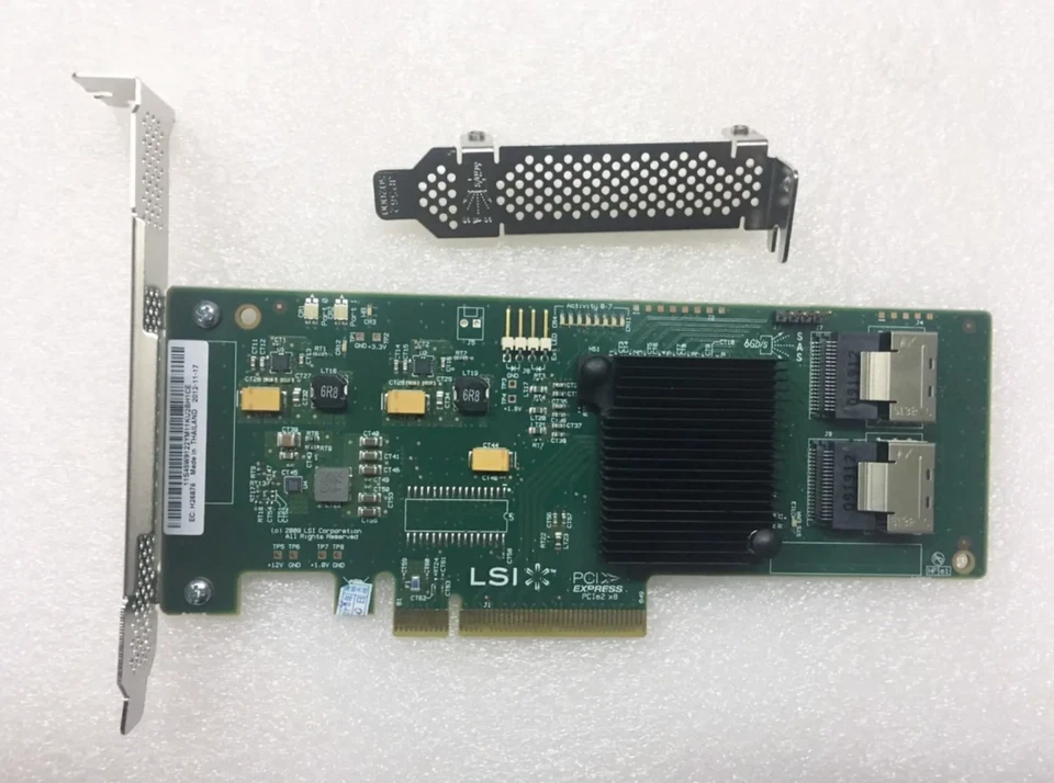 Genuine LSI 6Gbps SAS HBA LSI 9201-8i P20 IT Mode ZFS FreeNAS unRAID - Image 3 of 3