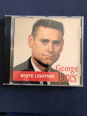 GEORGE JONES WHITE LIGHTNIN' CD 15 Songs   Rare LN