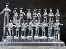 1:64 Figures  - For Dioramas Miniature Figures 164 Fig Lot 595 Mini Figures