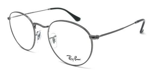 OCCHIALI DA VISTA UOMO DONNA RAY-BAN RB 3447V 2620 TONDO GUN ROUND METAL  OPTICS | eBay
