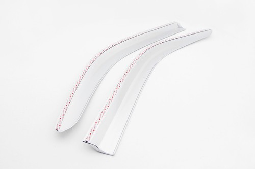 Chrome Weathershield Weather Shield for 10/2005~02/2015 Nissan Navara Single Cap - Picture 11 of 12