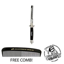 Suavecito Switchblade Handle Folding Comb