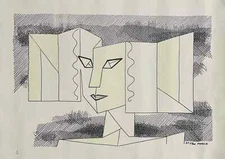 Adigio Benítez Jimeno Serigraphy 4/75 Europea I 1988 Contemporary Art