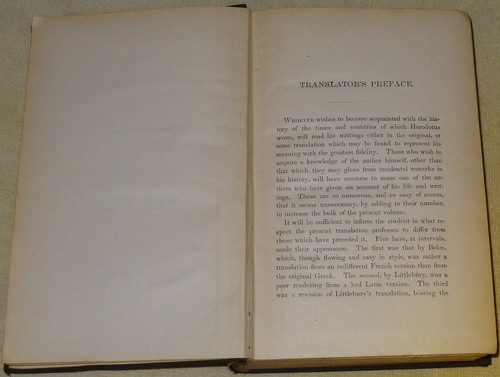 Antique "HERODOTUS" Baehr Geographical Map Henry Cary Harper's Library Book - Picture 5 of 12