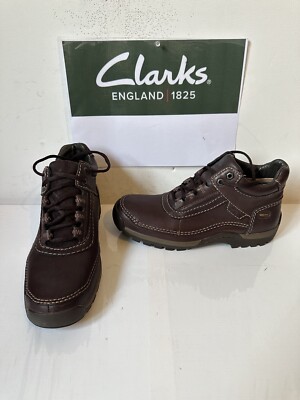Clarks Active Air Waterproof Leder Stiefel Größe UK 7 EU 41