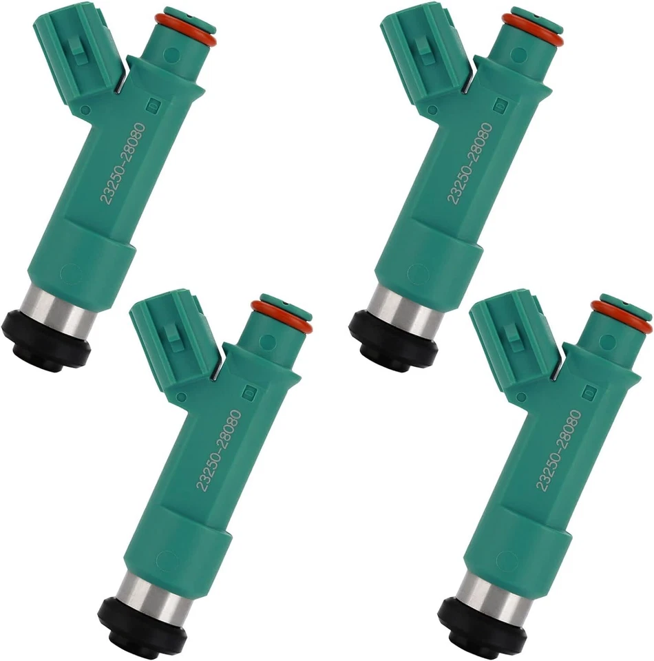 Injetor de combustível 4 peças compatível com 2005-2010 Scion tC 2008-2015 Scion xB 2.4L L4 FJ758 - Imagem 3 de 4