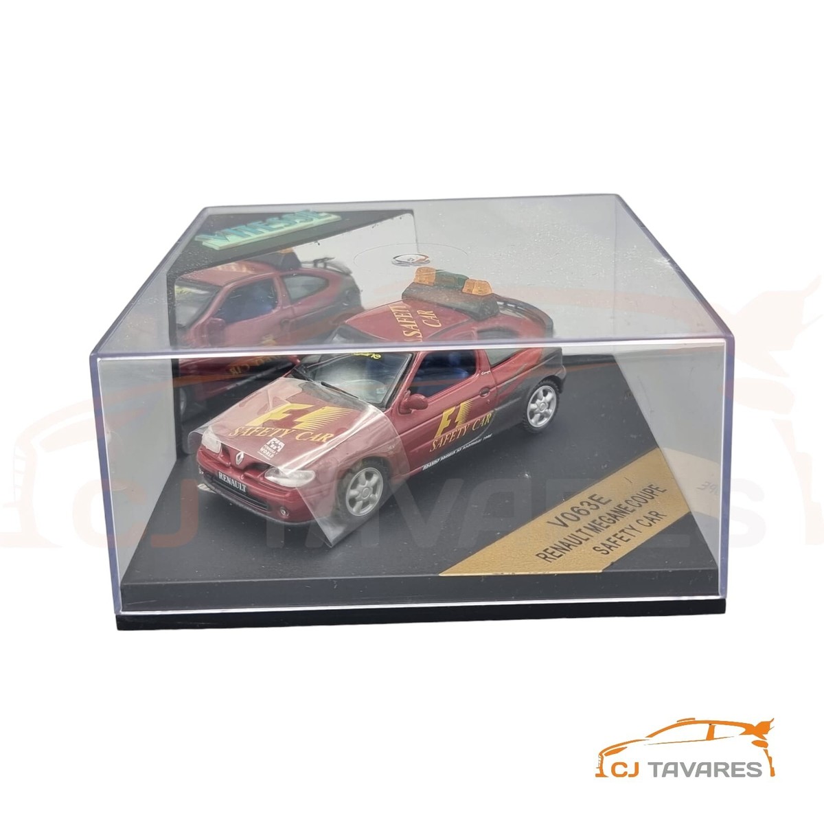 SPEED V063E RENAULT MEGANE COUPE SAFETY CAR 1/43 | eBay