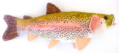 ADORE 17'' Sierra Rainbow Trout Plush Stuffed Animal Walltoy Wall Mount
