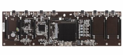 AFOX AFHM65-ETH8EX Mining Motherboard Intel Celeron HM65 DDR3 SODIMM 8x PCI-Ex16