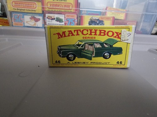 Matchbox #47 Mercedes Benz 300 SE Coupe In Original Box With Opening Doors - Picture 14 of 14
