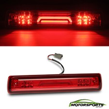 Fit 2015-2018 Chevy Coloradogmc Canyon Red 3d Led Bar 3rd Third Brake Light