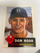 1991 Topps Archives Ultimate 1953 Don Hoak #176