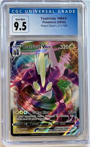 Toxtricity VMAX graded CGC 9.5 for sale on eBay