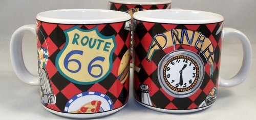 Sakura Roadside Group of 3 Mugs - Picture 2 of 3