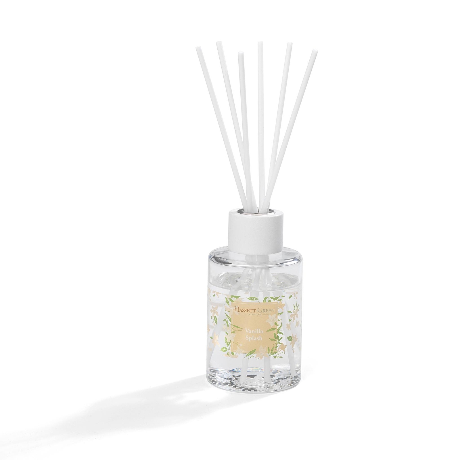 Hassett Green Vanilla Splash - Fragrance Oil Reed Diffuser 200ml
