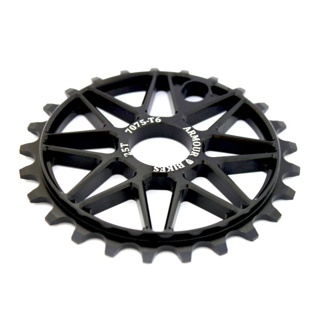 19mm, 25 tooth, bolt drive, BMX sprocket, good condition, black. eBay