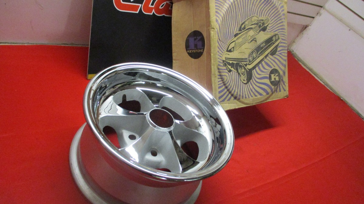 Keystone Rogue Wheel 14x7 1x NOS Mag Camaro Mustang Old School Vintage