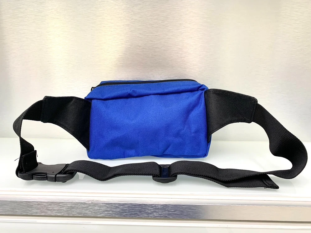 YAMAHA Belt bag Blue 3 pocket