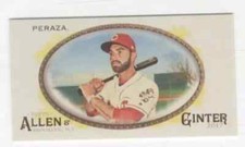 2017 Topps Allen & Ginter Mini AG Back #258 Jose Peraza Cincinnati Reds