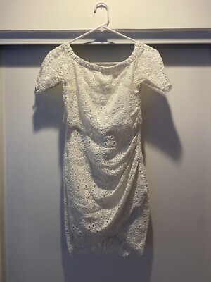 rumor boutique dress White Small Preloved Dressy Classy Cute Bridal Party