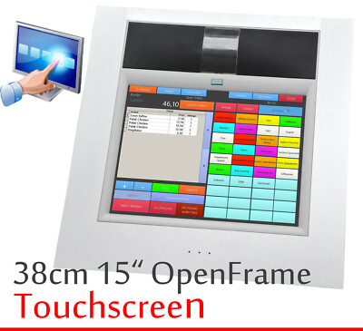 38cm 15'' OPENFRAME MONTOR MICROTOUCH TOUCHSCREN SANYO LMU150X1354 BRUCHSICHER MM
