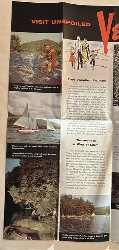 c1930s-60s VERMONT EPHEMERA GIANT CURTEICH PC BRATTLEBORO BKLT BEAUTYREST TAVERN - Bild 20 von 24