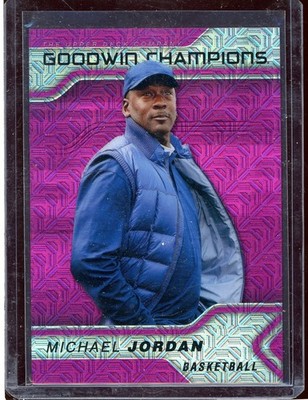2023 Upper Deck Goodwin Champions Platinum Pink Traxx #P1 Michael Jordan 95/299