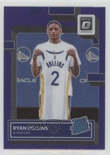 2022-23 Panini Donruss Optic Rated Rookie Purple Prizm Ryan Rollins #211 yf0
