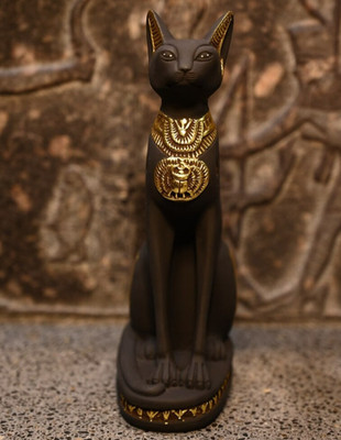 Egyptian Artifact Figurine Ancient Rare Goddess Bastet Statue Authentic BC