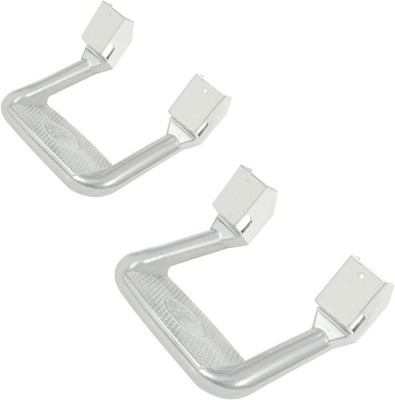 Side Step Nerf Bars Compatible with Chevy Chevrolet, Ford, Toyota, Silvery